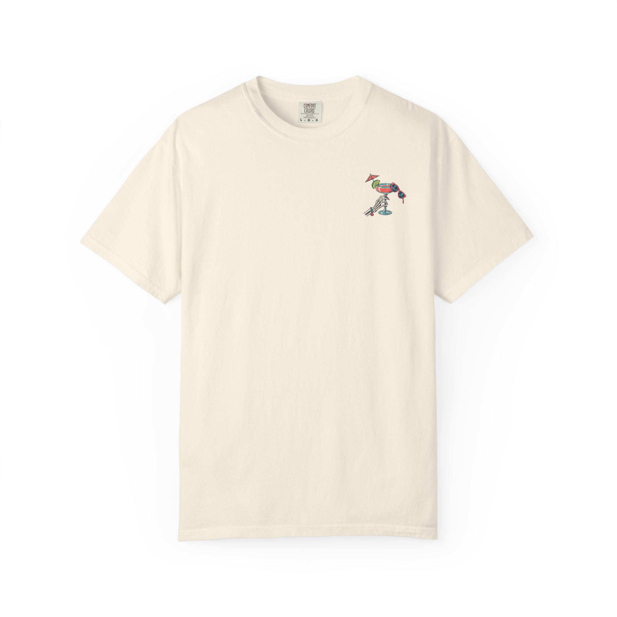 More Beachy, Less Bitchy Comfort Colors® Tee | Two-Sided Beach Shirt - Image 3