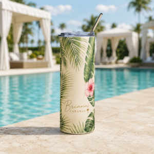 Briana’s Cabanas Tropical Hibiscus 20 oz Tumbler