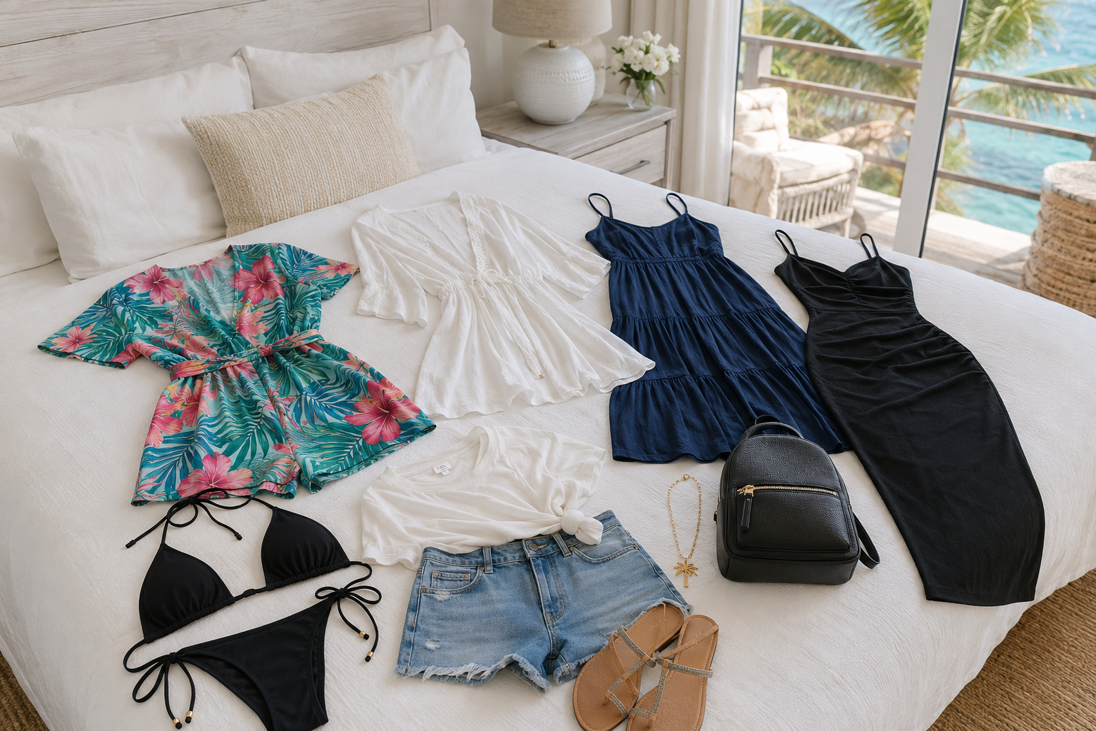 Easy Florida vacation clothing and accessories