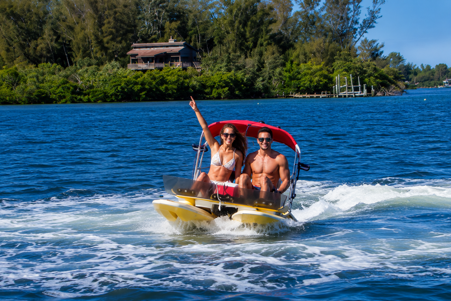CraigCat boat tour near Anna Maria Island