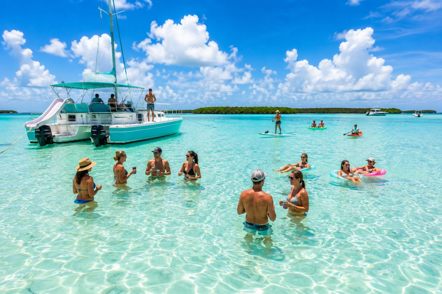 Turquoise Key West sandbar excursion