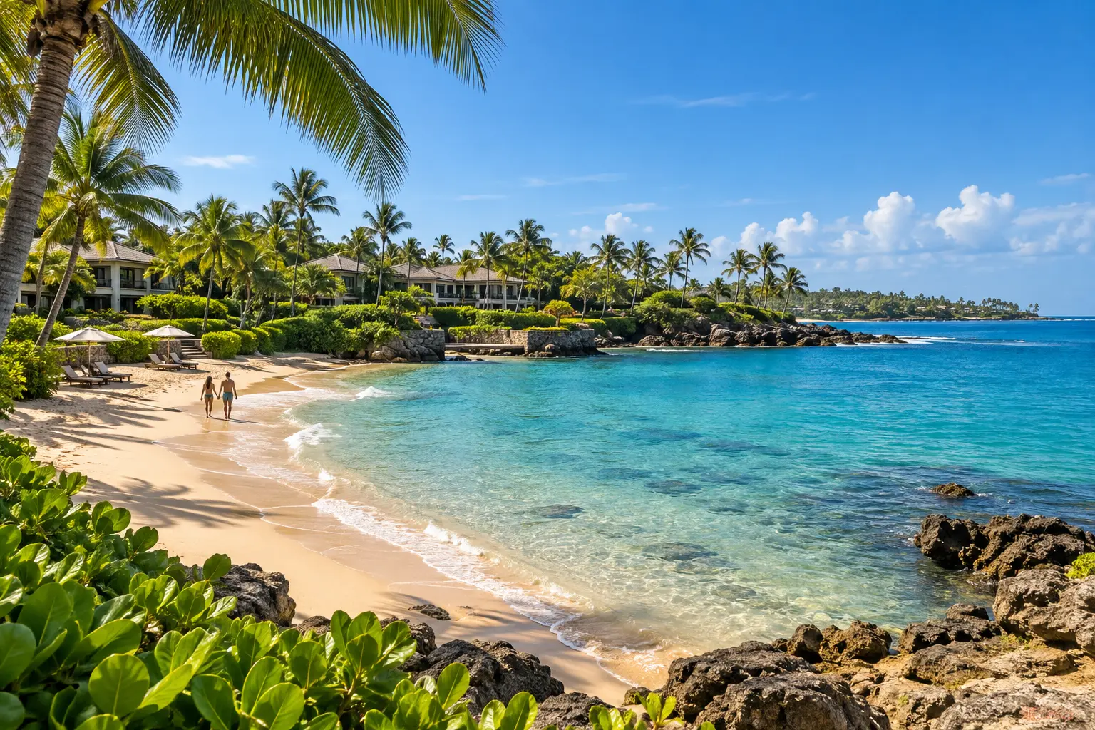 Dorado resort coastline