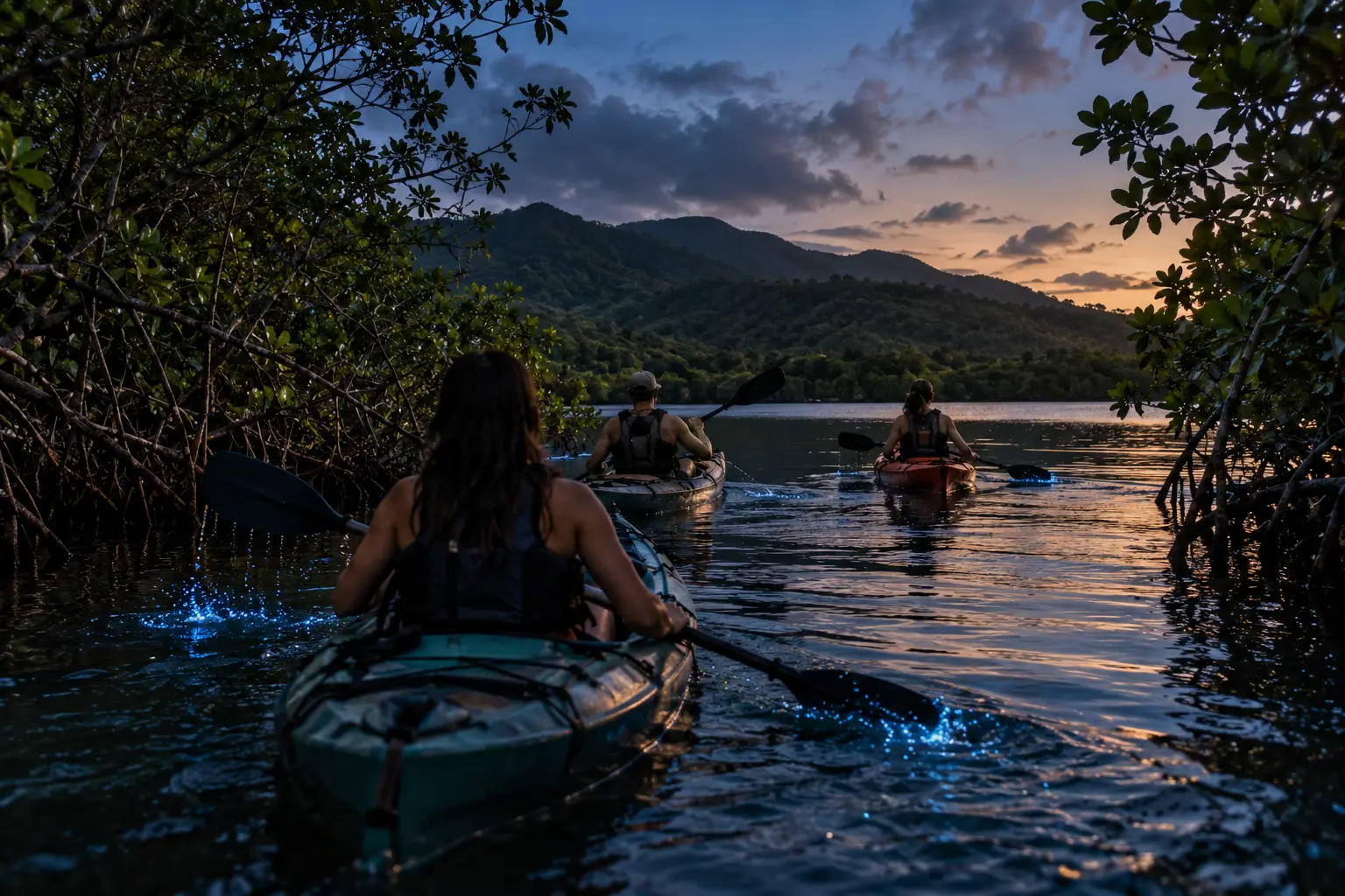 Representative El Yunque and bioluminescent bay combination